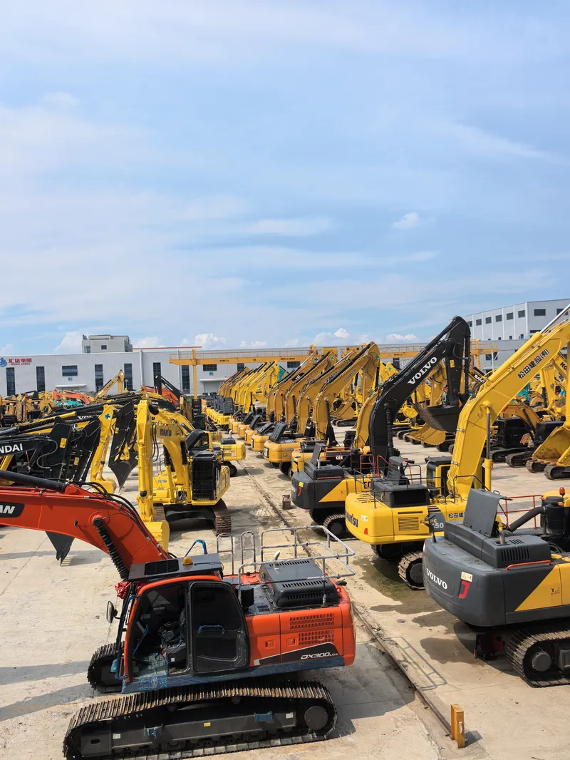 Massive Lineup of Caterpillar & Komatsu Stock